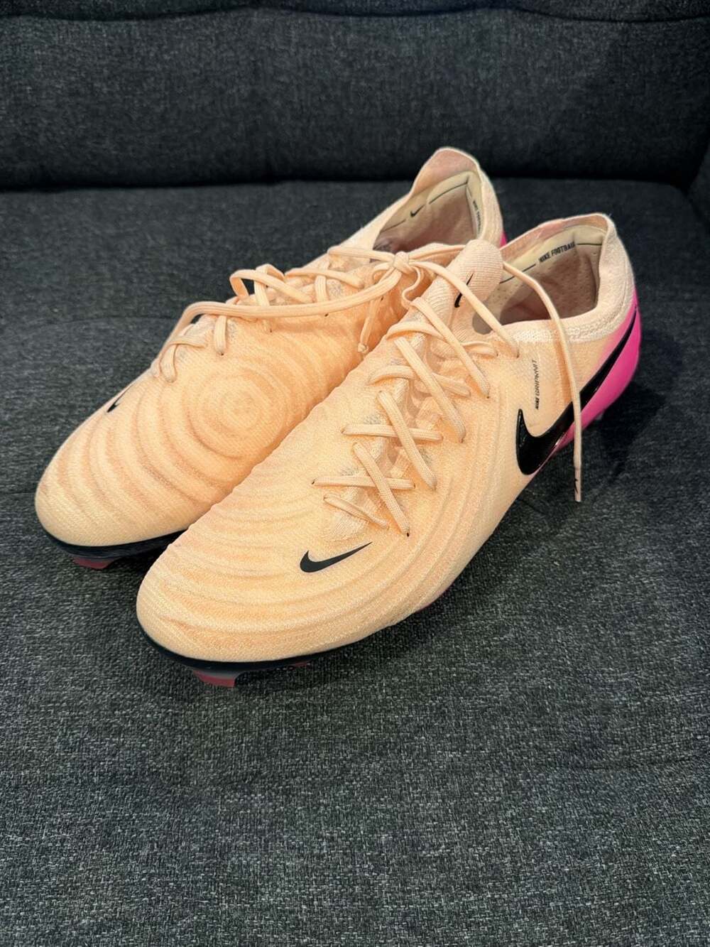 12.5M - Nike Phantom GX 2 Elite FG soccer cleats - Crimson Tint/Pink Blast/Black
